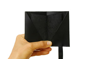 Unfolded Wallet / Rectangle Black