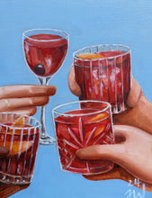 Another Round / JW Original Artwork (unframed)