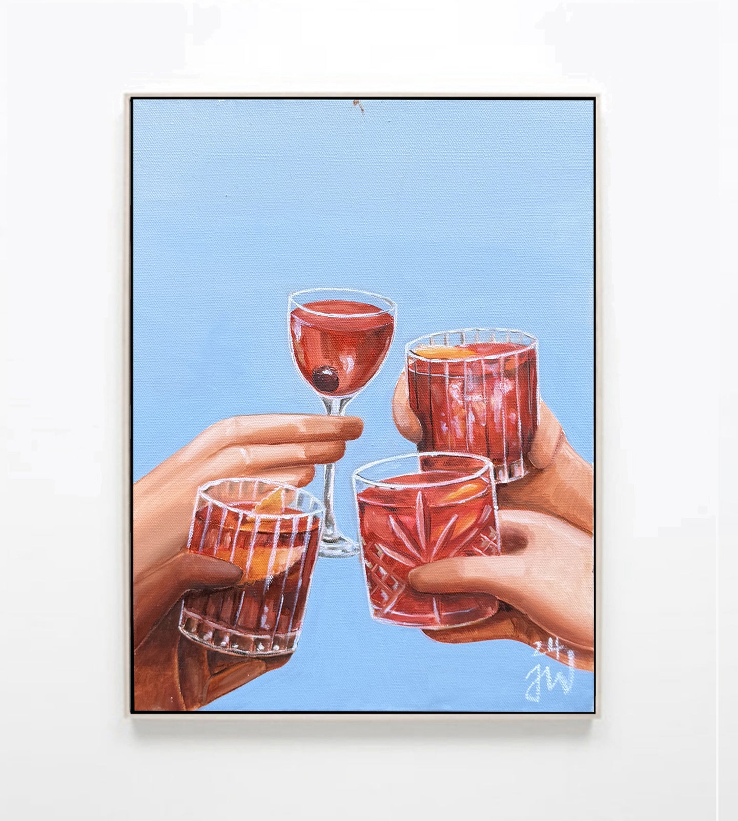 Another Round / JW Original Artwork (unframed)