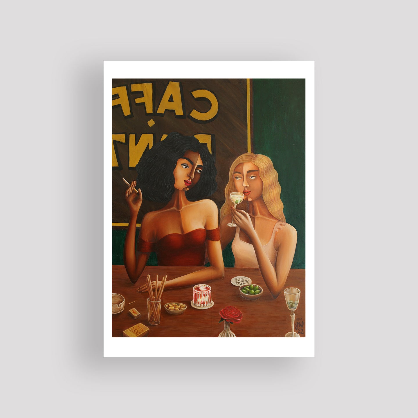 Last Night at Dante – Limited Art Print