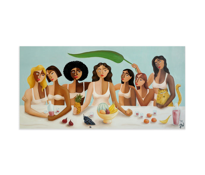 The last supper / Female Facets Fine Art Print