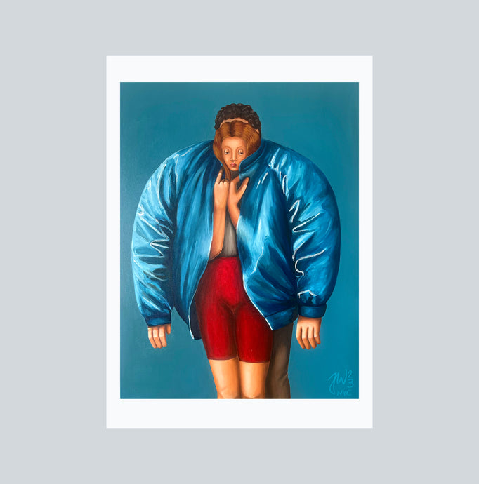 The Blue Jacket / Fine Art Print