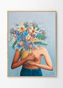 Le bouquet / un  *Exclusive New Artprint*
