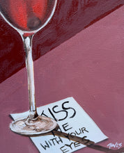 Cherry Martini - Napkin Notes / JW Original Artwork (unframed)