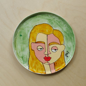 Painted Plates / Female Facets